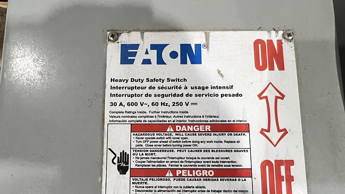 Used Eaton Heavy Duty Safety Switch