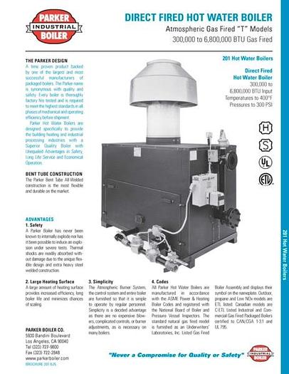 Used PARKER BOILER-Item#290