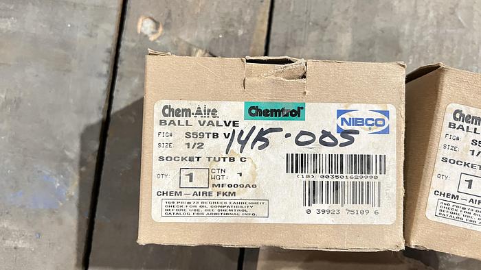 Chemtrol 1/2" Ball Valves
