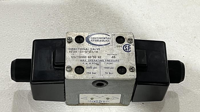 Used Continental- Directional Control Valve/ Direct Operated/Solenoid Actuated