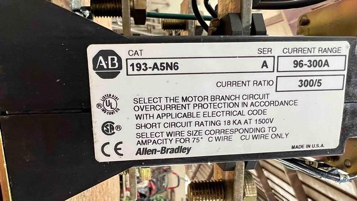 ALLEN-BRADLEY Overload Relay (NEW)-Item#644