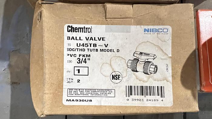 Chemtrol 3/4" Ball Valves