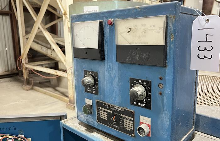 Used Clinton 6V 500A for Sale at Used Plating Equipment.com