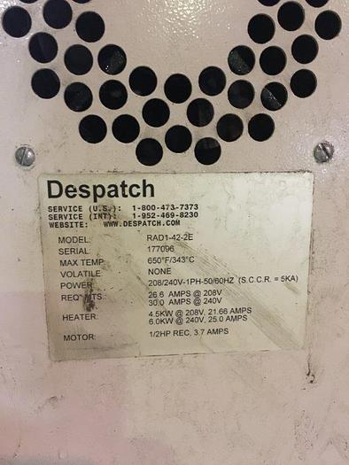 Used DESPATCH OVEN-Item#297