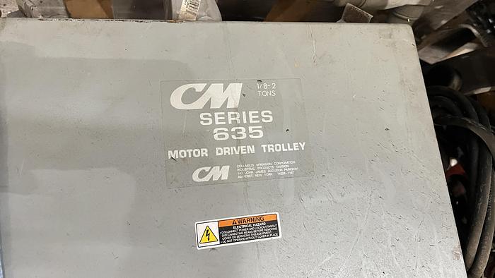 Used CM Series 635- Motor Driven Trolley