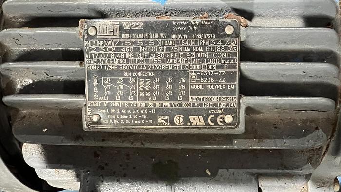 Used 7.5 HP Dual Aqua-Vent Pumping System