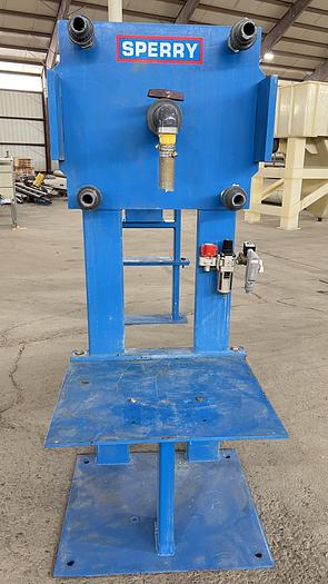 Used Sperry Press (plates are 25" x 25")