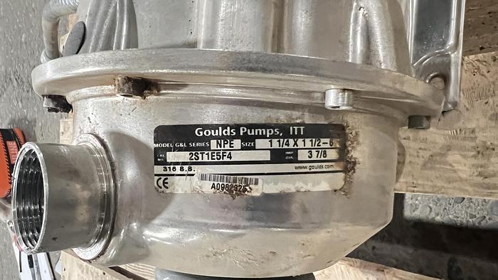 Used Goulds Pump/ 1HP