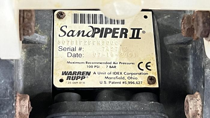 Used 3/4" Poly Body Sandpiper