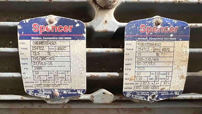 Used SPENCER Blower-Item#713