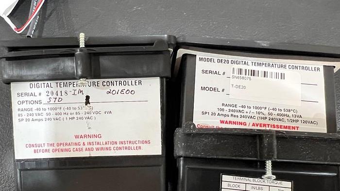 Process Tech Digital Temp Controllers-Item#552
