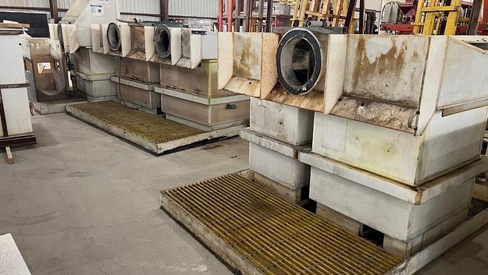 Used Manual Acid Etch/Cleaning Line-Item#812