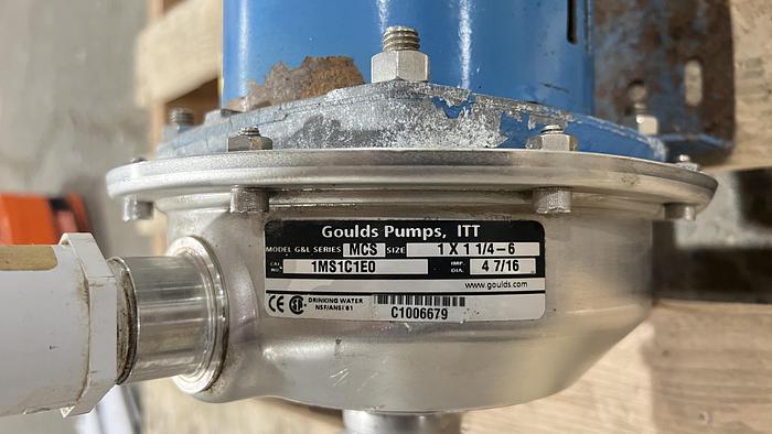 Used Goulds Pump 1/2HP