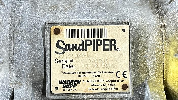 Used 1" Sandpiper- Stainless Steel Body