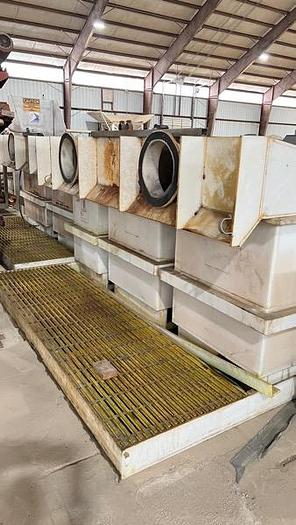 Used Manual Acid Etch/Cleaning Line-Item#812