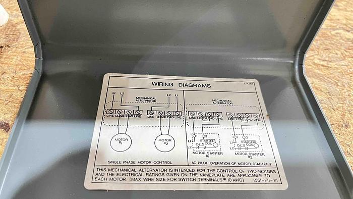 Used SQUARE D/ Control Circuit-Item#651
