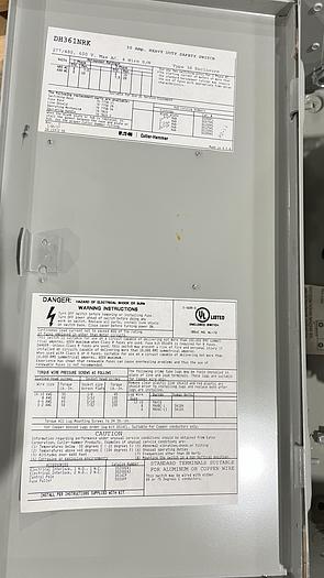 Used Eaton Heavy Duty Safety Switch
