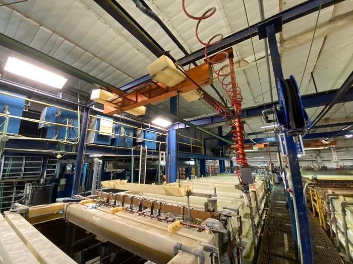 Used Two Large "U" Shaped Plating Lines-Item#811