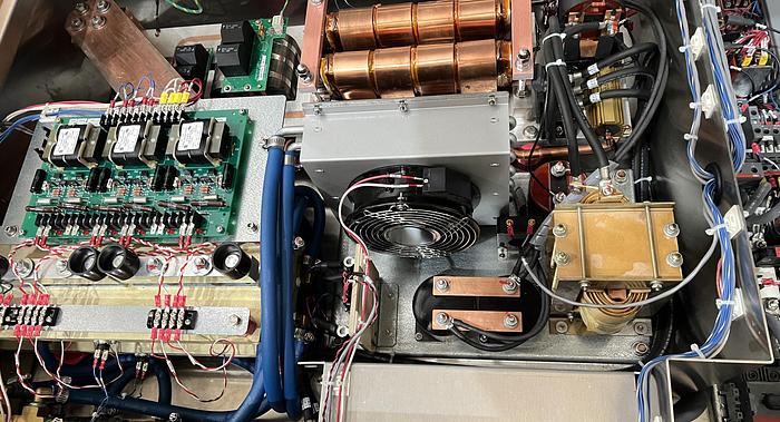 0-12 V 2,500 A- Brand New Dynapower Water Cooled Reversing Switchmode Rectifier