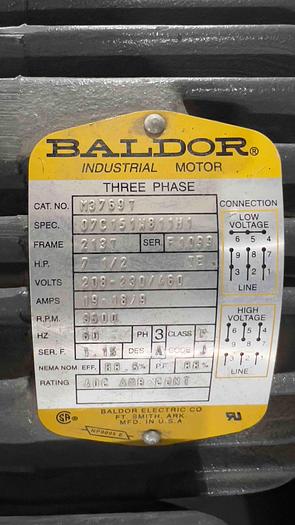 Used 7.5 HP New York Pressure Blower-Item#406