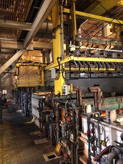 Used Three (3) Automated Lines for Zinc-Nickel and Zinc-Item#330