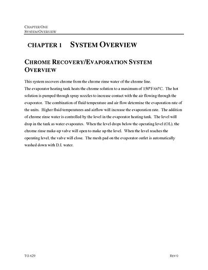 Used CHEMTECH CHROME EVAPORATOR-Item#213