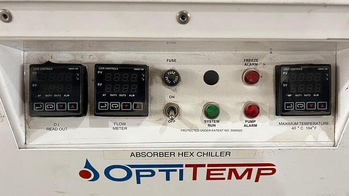 Used Opti-Temp Portable Chiller-Item#813