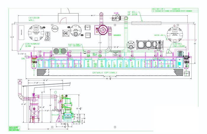 NEW AUTOMATED, MODULARIZED ANODIZING LINE-Item#810