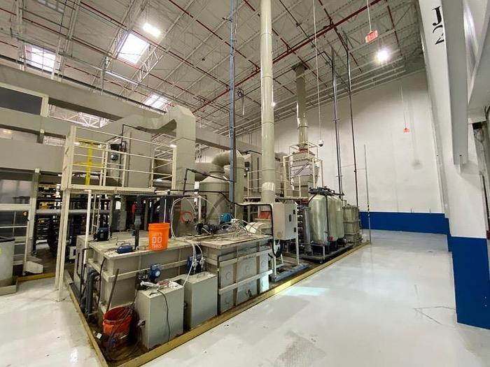 Used Automatic Hard Chrome Rack Line-Item#362