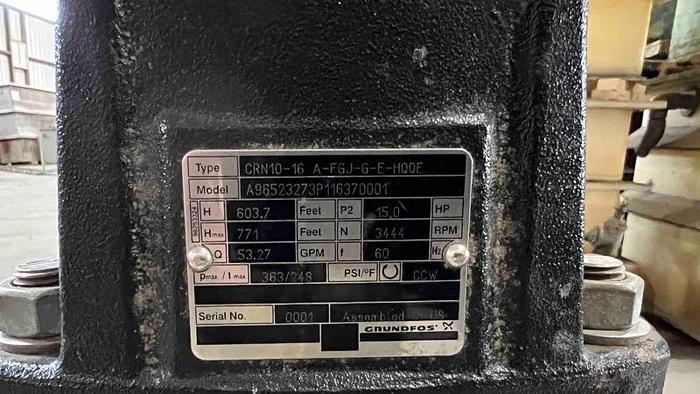 Used GRUNDFOS Centrifugal Pump-Item#477