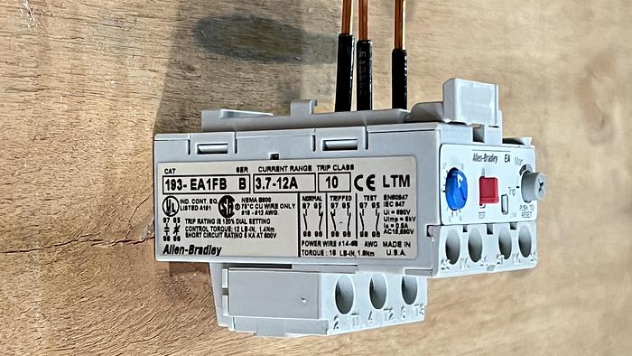 Used SIEMENS- Overload Relay