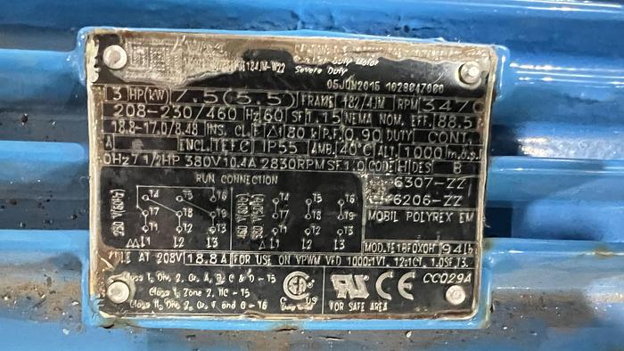 Used 7.5 HP Pumping System