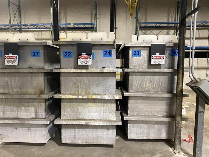 Used 2 Automatic Price-Walgren Type III Anodizing Lines