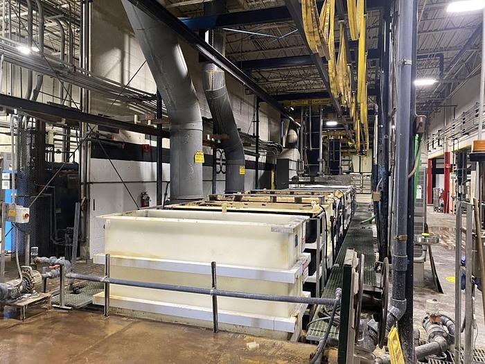 Used 2 Automatic Price-Walgren Type III Anodizing Lines