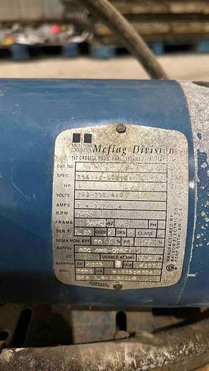 Used 1 Hp MEFIAG Pump-Item#486