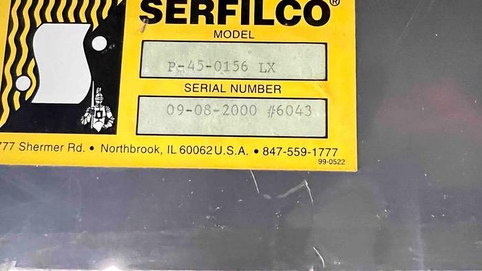 Used SERFILCO Severe Duty Vertical Pumps-Item#620