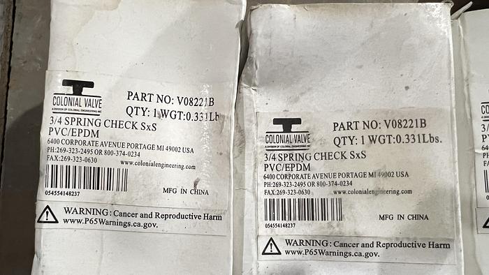 Colonial 3/4" Spring Checks