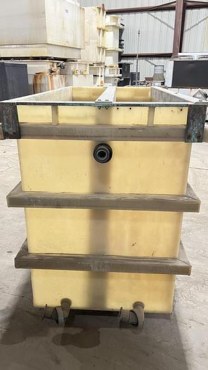 Used 74" x (2 Section) ea 14" x 49" Deep