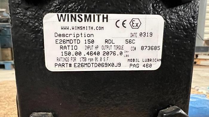 WINSMITH SE ENCORE Worm Gear Speed Reducer-Item#526