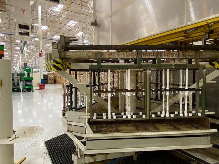 Used Automatic Hard Chrome Rack Line-Item#362