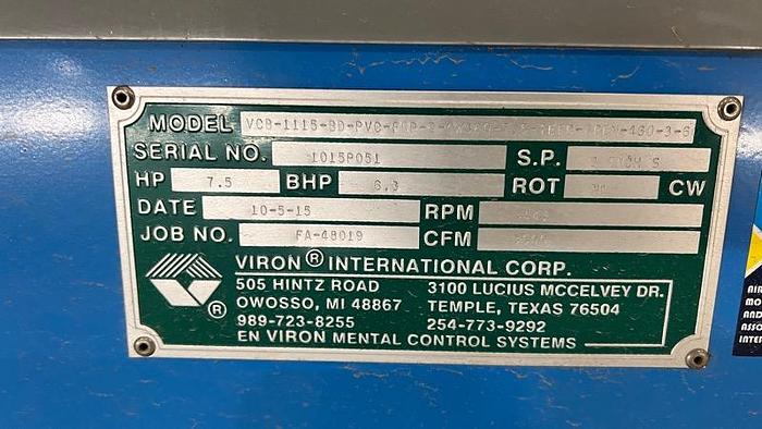 Brand New Viron Chrome Scrubber & Blower-Item#393