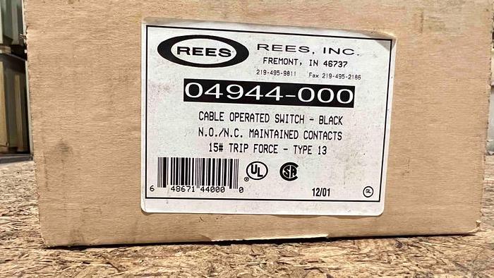 REES Cable Operated Switch-Item#720
