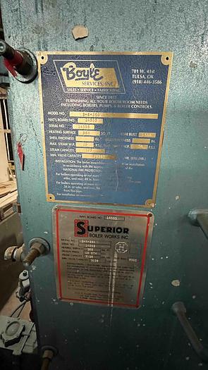 Used Natural Gas Boiler-Item#388