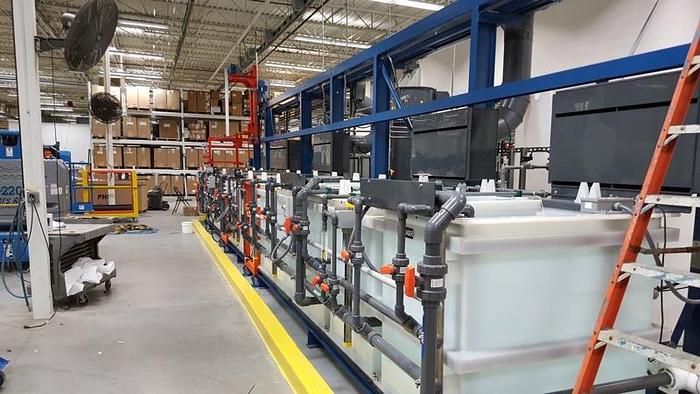 NEW AUTOMATED, MODULARIZED ANODIZING LINE-Item#810