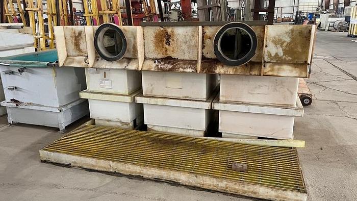 Used Manual Acid Etch/Cleaning Line-Item#812