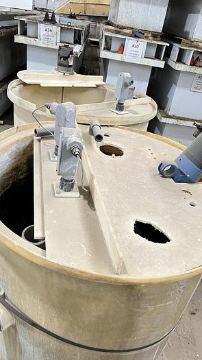 Used 48" Tall 48" Dia. Holding Tanks