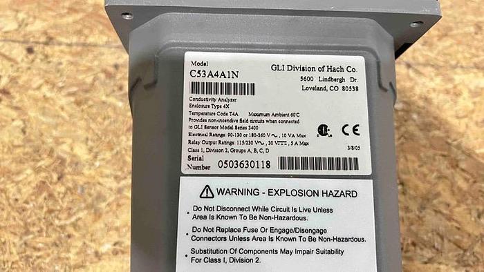 Used GLI Conductivity Analyzer-Item#698