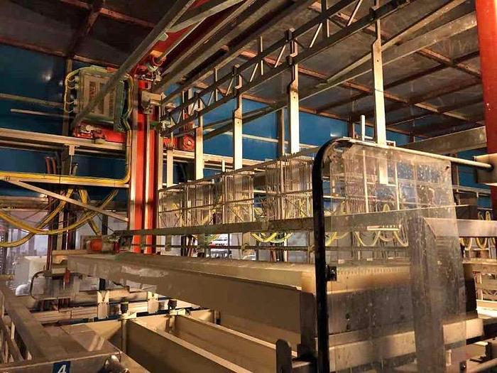 Used 3 Hoist Automated Line For Anodizing, Plating, etc. -Item#239