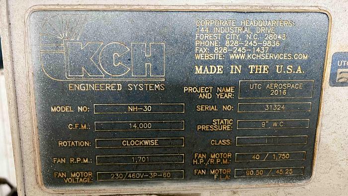 Used Vanair Scrubber & Exhaust Blower-Item#390