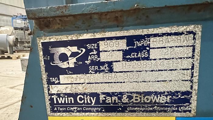 Used Twin City Blower-909 CFM